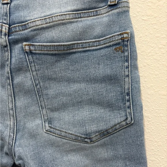 Madewell Mid-Rise Kick Out Blue Jeans - Picture 9 of 14